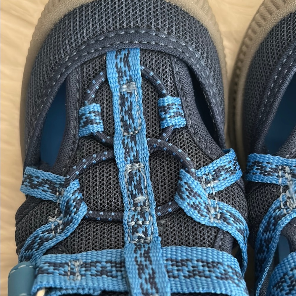 2 for $20 OshKosh B'Gosh Myla Boys Sneaker Sandal Bump toe Toddler Boys Size 10M - Picture 13 of 16